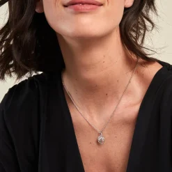 Histoire d'Or Collier Veva Argent Blanc Oxyde De Zirconium