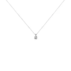Histoire d'Or Collier Victoria Platine Blanc Diamant
