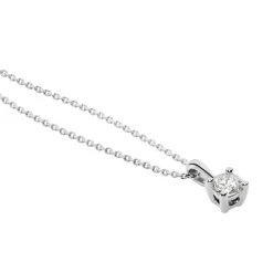 Histoire d'Or Collier Victoria Platine Blanc Diamant