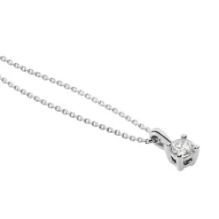 Histoire d'Or Collier Victoria Platine Blanc Diamant