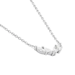 Histoire d'Or Collier Winter Sweetness Argent Blanc Oxyde De Zirconium