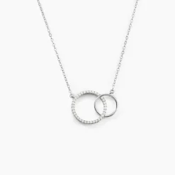 Histoire d'Or Collier Yalaz Argent Blanc Oxyde De Zirconium