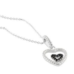 Histoire d'Or Collier Yelin Argent Blanc Oxyde De Zirconium