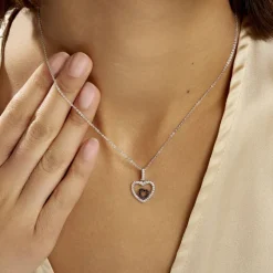 Histoire d'Or Collier Yelin Argent Blanc Oxyde De Zirconium