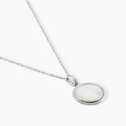 Histoire d'Or Collier Zea Argent Blanc Nacre