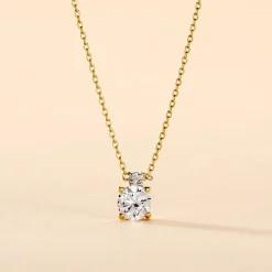 Collier Zilda De Zirconium-Histoire d'Or New