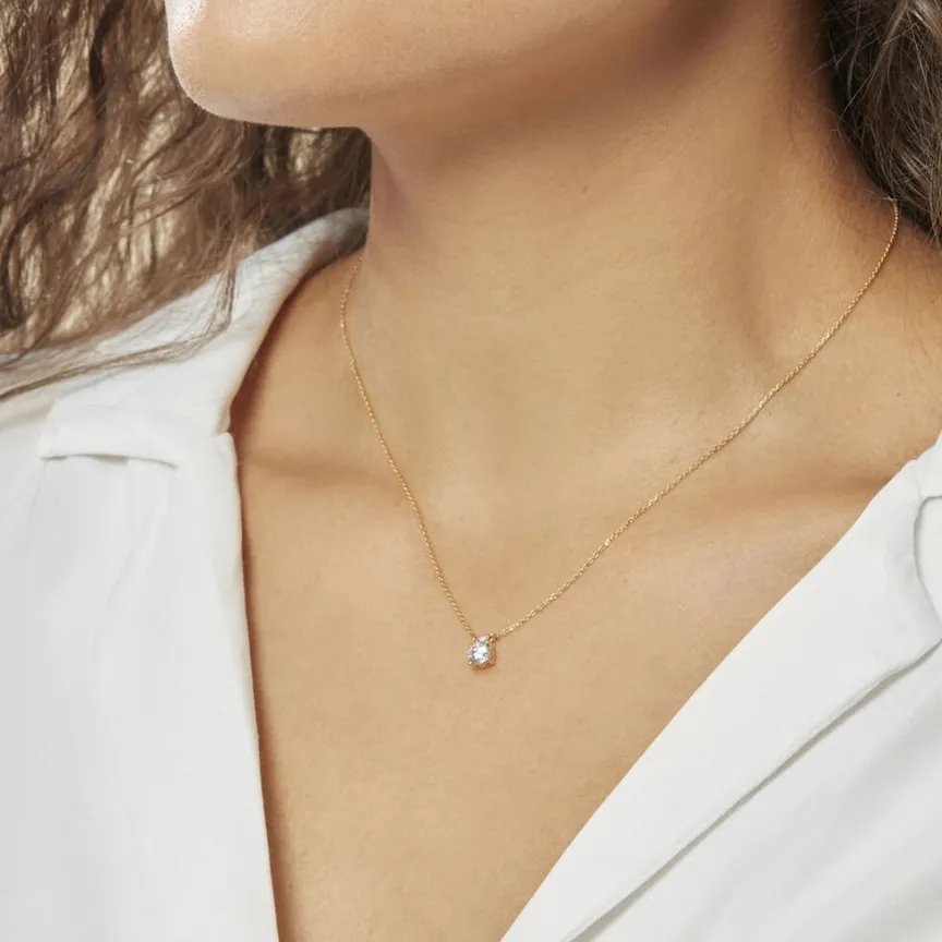 Collier Zilda De Zirconium-Histoire d'Or New