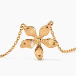 Histoire d'Or Collier Zinnia Plaqué Or Jaune