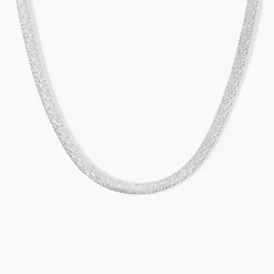 Histoire d'Or Collier Zoubeida Argent Blanc