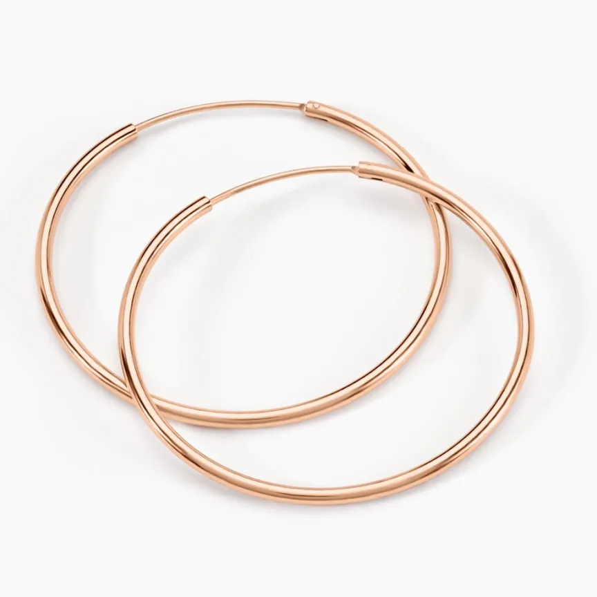 Creoles Argent Rose Olympia-Histoire d'Or New