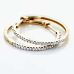 Histoire d'Or Creoles Or Jaune Aryanna Diamants