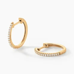 Histoire d'Or Creoles Or Jaune Aryanna Diamants