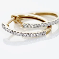 Histoire d'Or Creoles Or Jaune Aryanna Diamants