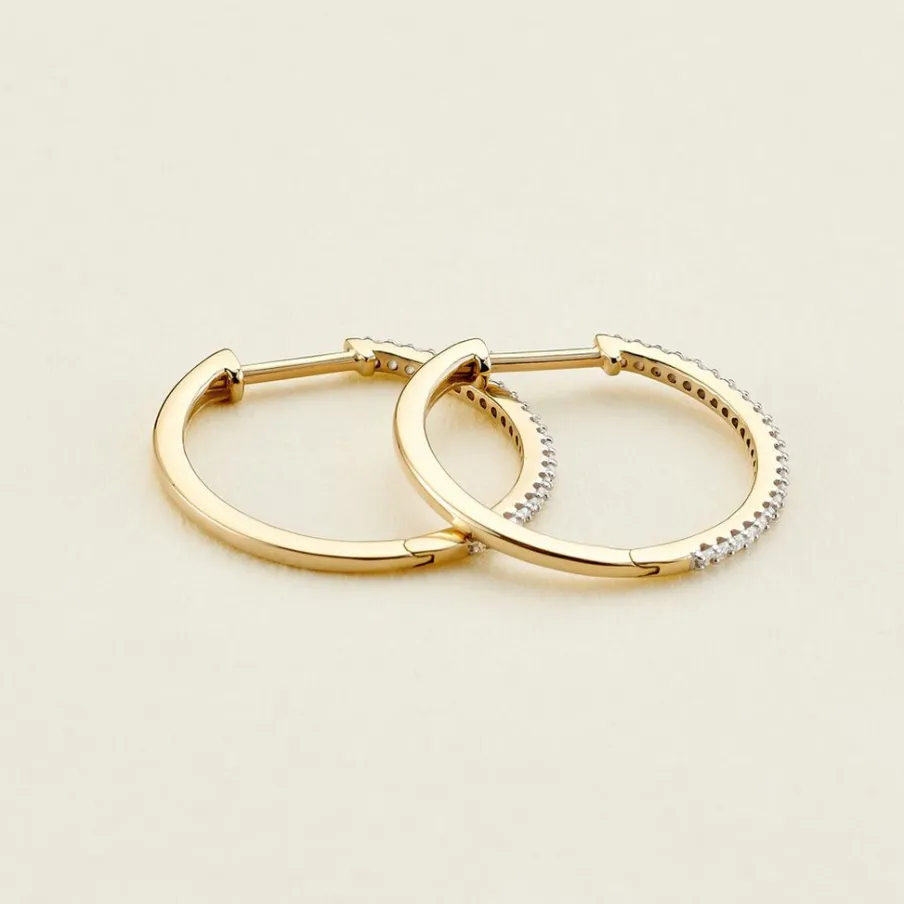 Histoire d'Or Creoles Or Jaune Aryanna Diamants