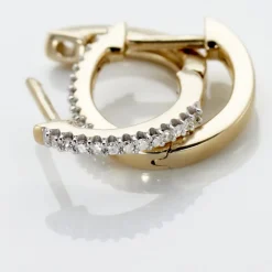 Histoire d'Or Creoles Or Jaune Aryanna Diamants