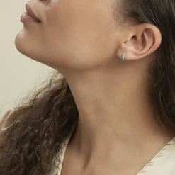 Histoire d'Or Créole Unitaire Argent Blanc Samba