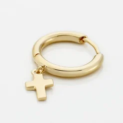 Histoire d'Or Créole Unitaire Dorian Plaqué Or Doré