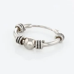 Histoire d'Or Créole Unitaire Ian Argent Blanc