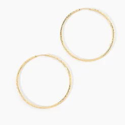 Histoire d'Or Créoles Aglavie Flexibles Or Jaune