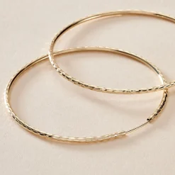 Histoire d'Or Créoles Aglavie Flexibles Or Jaune