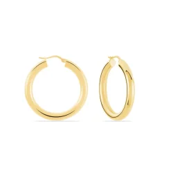 Créoles Amael Acier Jaune-Histoire d'Or Discount