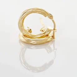 Histoire d'Or Créoles Anantha Or Jaune