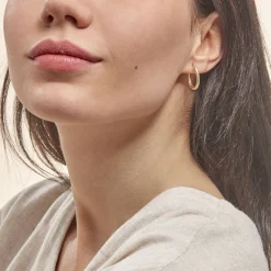 Histoire d'Or Créoles Anantha Or Jaune