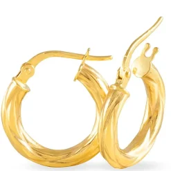 Histoire d'Or Créoles Anantha Or Jaune