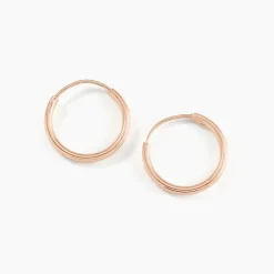 Histoire d'Or Créoles Argent Rose Olympia