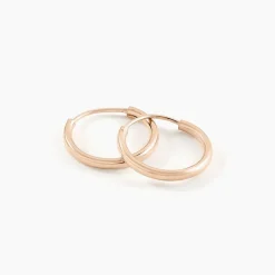 Histoire d'Or Créoles Argent Rose Olympia