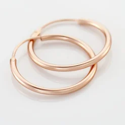 Créoles Argent Rose Olympia-Histoire d'Or New