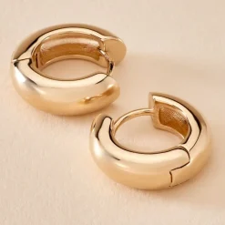 Histoire d'Or Créoles Ariane Plaqué Or Jaune