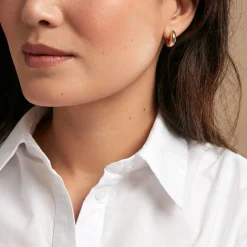 Histoire d'Or Créoles Ariane Plaqué Or Jaune