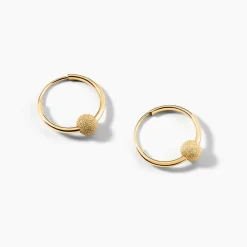 Histoire d'Or Créoles Ariel Or Jaune