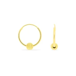 Histoire d'Or Créoles Ariel Or Jaune