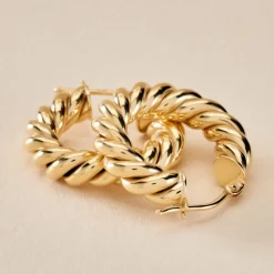 Histoire d'Or Créoles Ausra Or Jaune