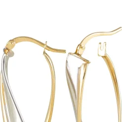 Histoire d'Or Créoles Ayliz Or Bicolore