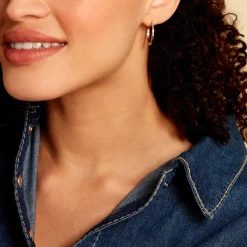 Histoire d'Or Créoles Benedikta Or Jaune