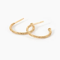 Histoire d'Or Créoles Bohemian Plaqué Or Jaune