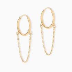 Histoire d'Or Créoles Britton Or Jaune