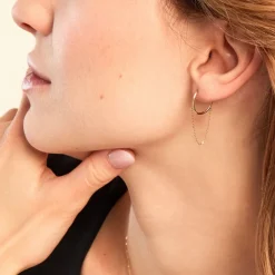 Histoire d'Or Créoles Britton Or Jaune