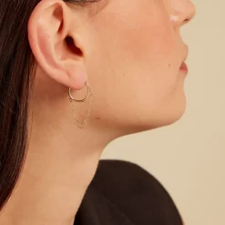 Histoire d'Or Créoles Calogero Or Jaune