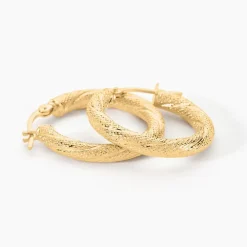 Histoire d'Or Créoles Clematis Or Jaune