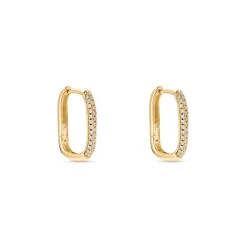 Histoire d'Or Créoles Domingo De Zirconium