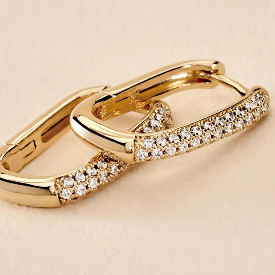 Histoire d'Or Créoles Domingo De Zirconium