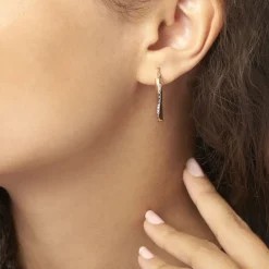 Histoire d'Or Créoles Doralynne Or Bicolore