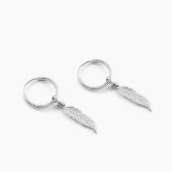 Histoire d'Or Créoles Elvyn Argent Blanc