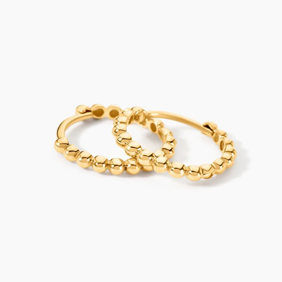 Histoire d'Or Créoles Flick Or Jaune