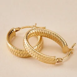 Histoire d'Or Créoles Galila Or Jaune