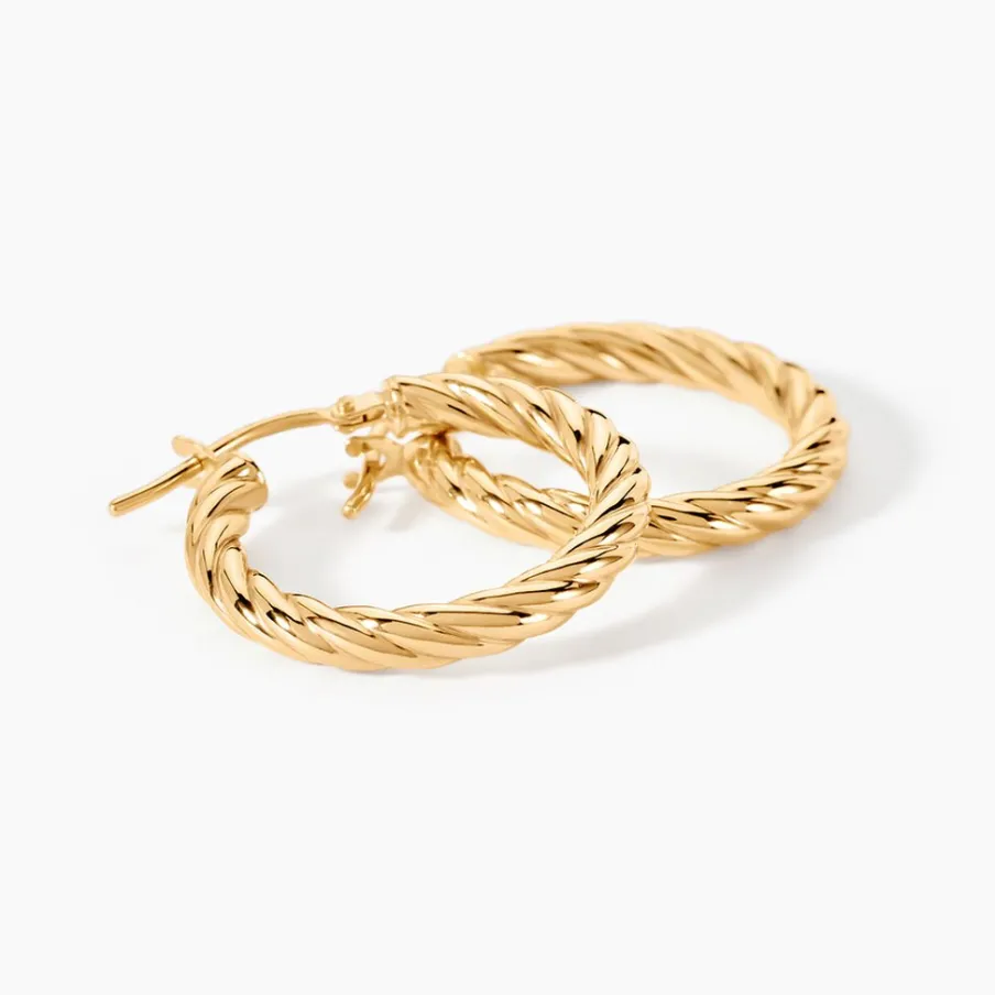 Histoire d'Or Créoles Gavrel Or Jaune